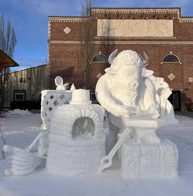 Driggs Snowscapes: Idaho Snow Sculpting State Championship — Driggs, ID