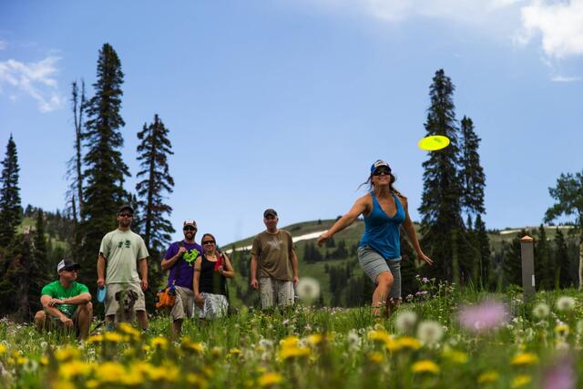 Grand Targhee 18-Hole Disc Golf Course — Alta WY (Grand Targhee Resort)