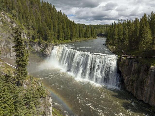 Mesa Falls Scenic Byway (Idaho Highway 47) — Ashton to Island Park, ID (via Highway 47)