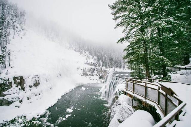 Mesa Falls Snowmobile Trail — Ashton, ID (Caribou-Targhee National Forest)