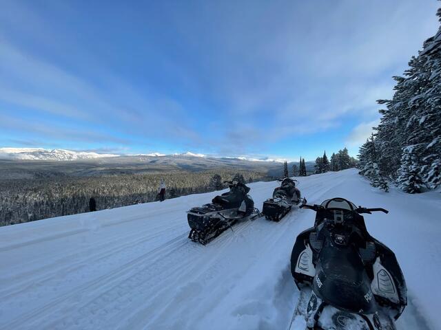 Pine Creek Pass Riding Area — Pine Creek Pass, between Victor ID and Swan Valley
