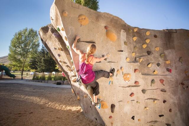 Teton Boulder Park at Snow King — Jackson, WY (base of Snow King Mountain)