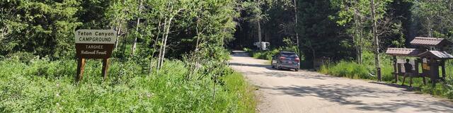 Teton Canyon Campground — Teton Canyon, Alta WY (via Driggs ID)