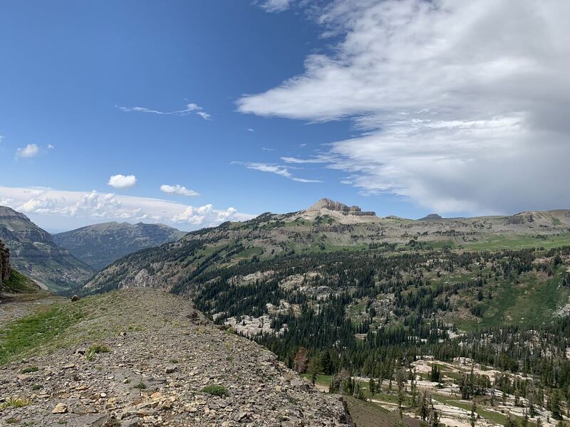 Alaska Basin Trail near Victor, Idaho