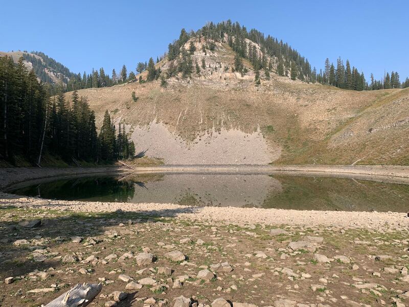 Ski Lake Trail near Victor, Idaho